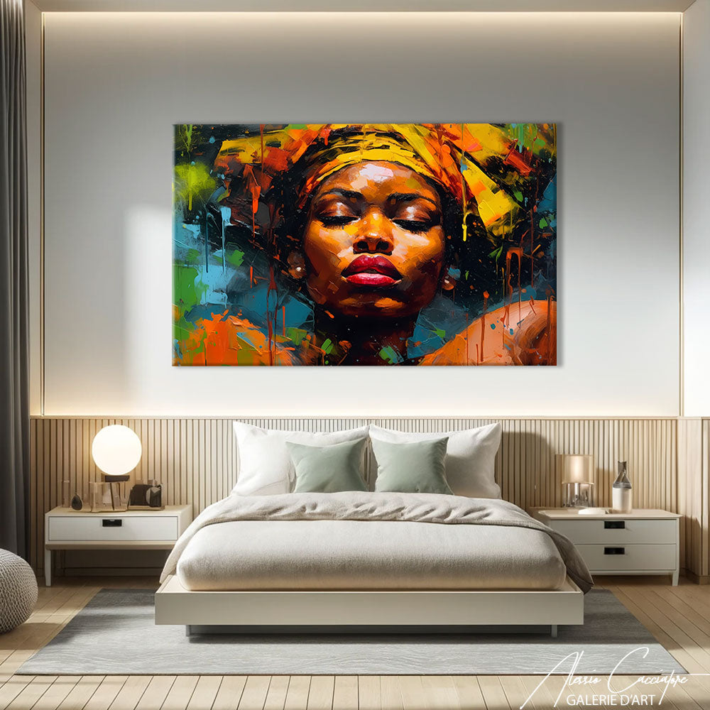 tableau maman africaine