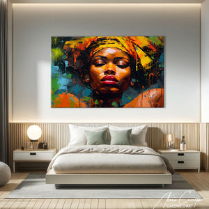 tableau maman africaine