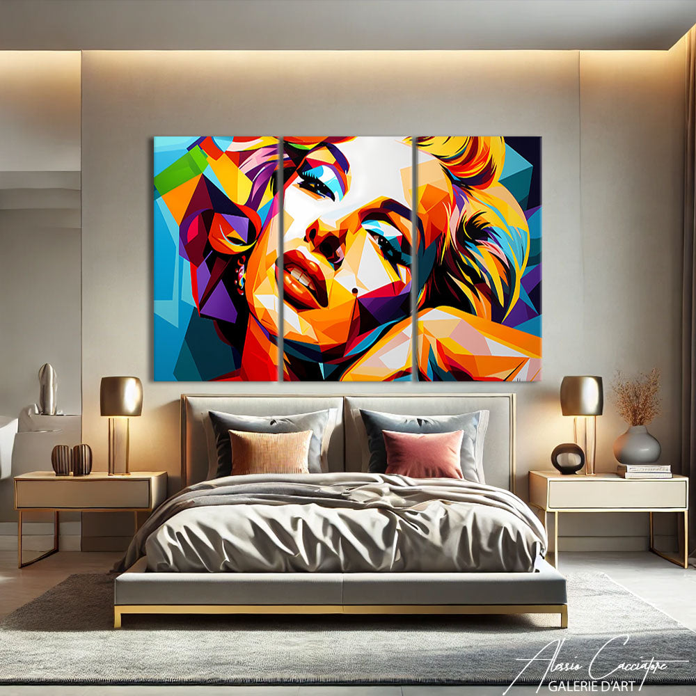 TABLEAU TRIPTYQUE XXL