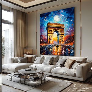 Peinture Arc de Triomphe