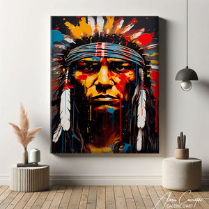 tableau indien moderne