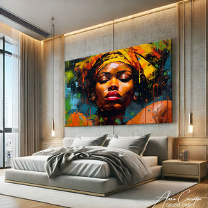 Tableau Maman Africaine