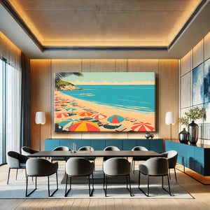 Tableau Plage Et Mer
