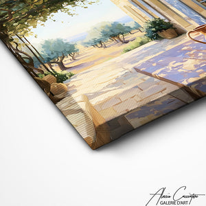 Art Mural Peinture Sur La Provence