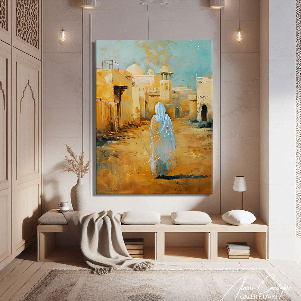 tableau femme orientale