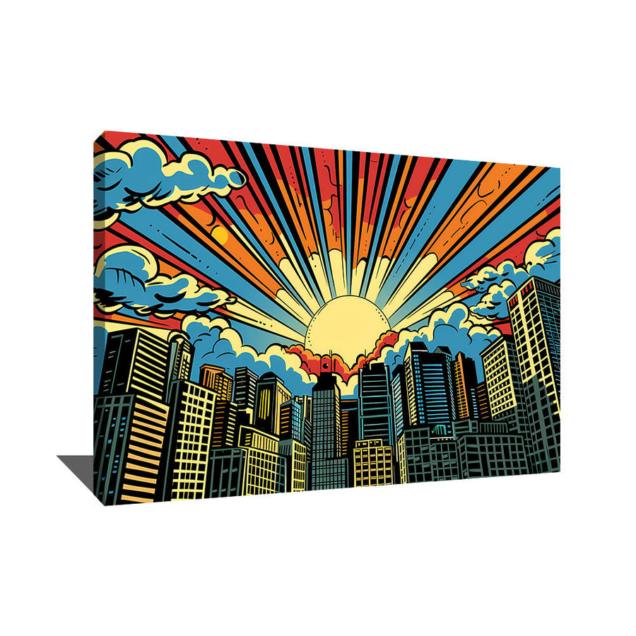 TABLEAU POP ART SALON Alessio Cacciatore