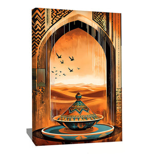 Tableau Toile Terracotta