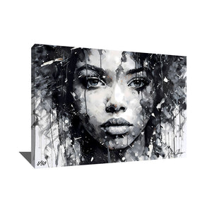 tableau femme africaine