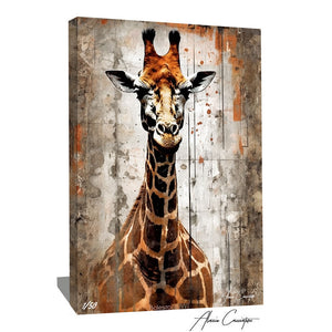 tableau girafe