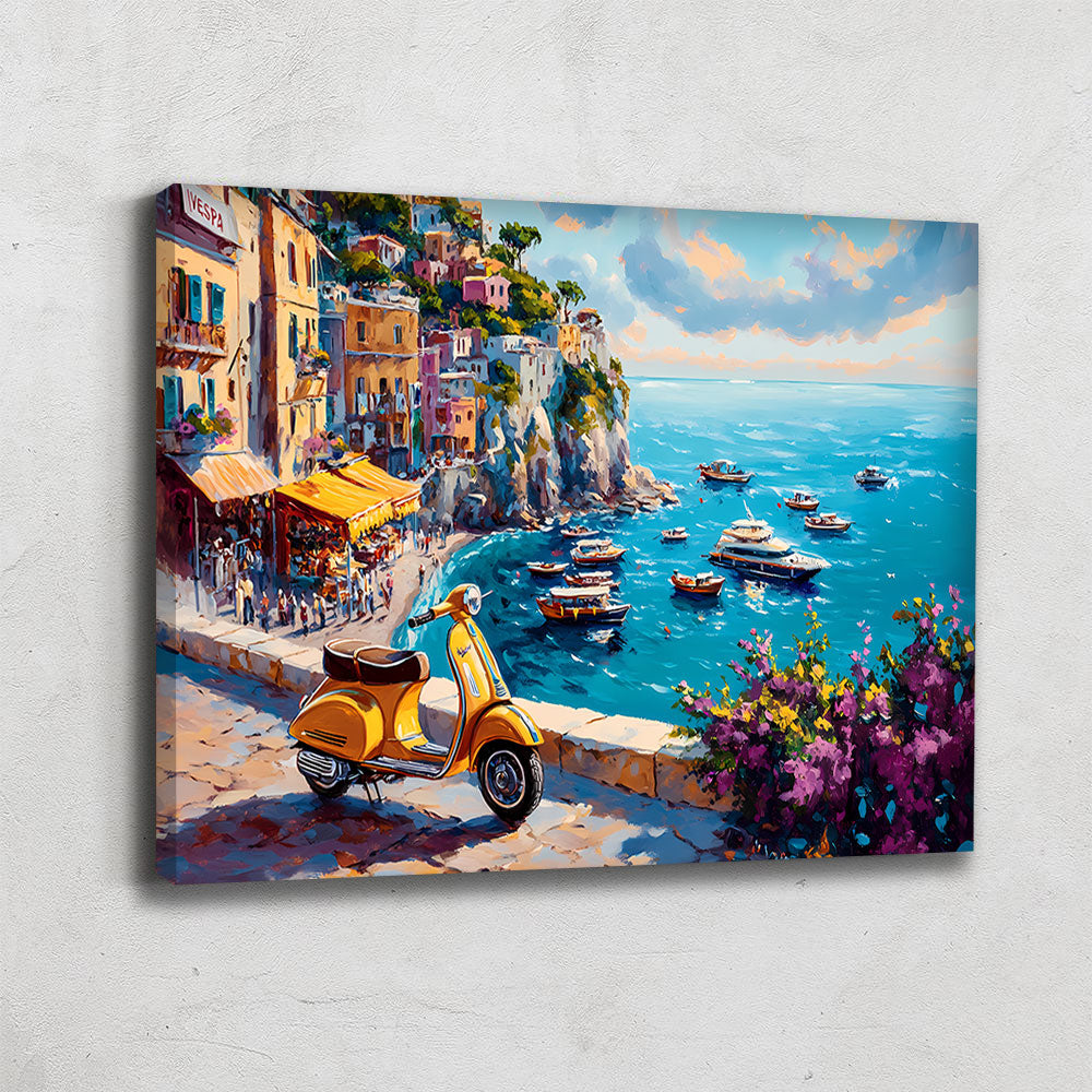 TABLEAU BORD DE MER ITALIE