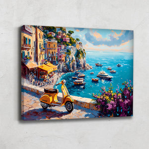 TABLEAU BORD DE MER ITALIE