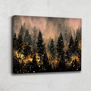 TABLEAU AVEC FORÊT