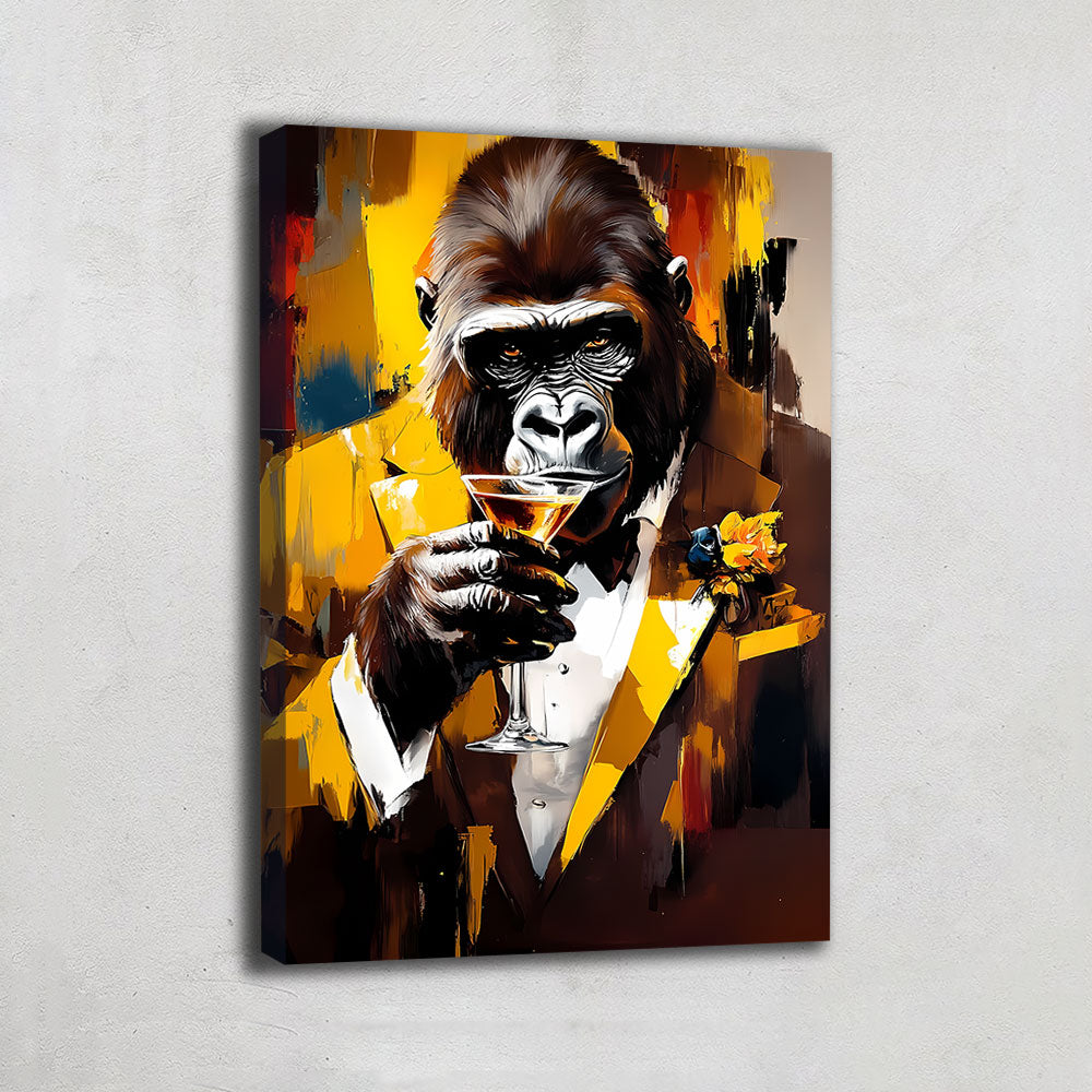 Tableau Singe Gangster