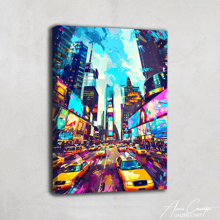 TABLEAU NEW YORK COULEUR