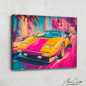 Tableau Lamborghini Countach