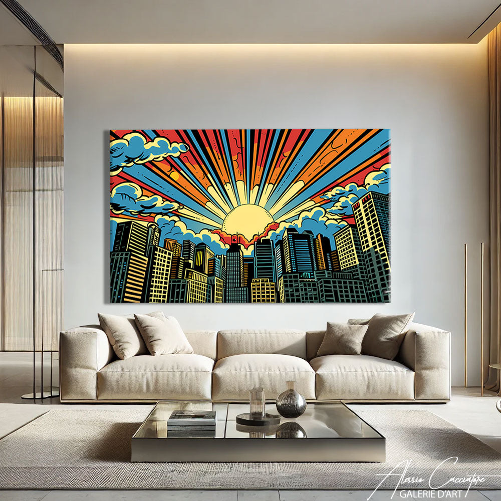 TABLEAU POP ART SALON