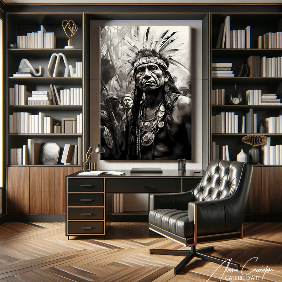 Tableau amérindien – mise en situation