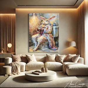 tableau lapin