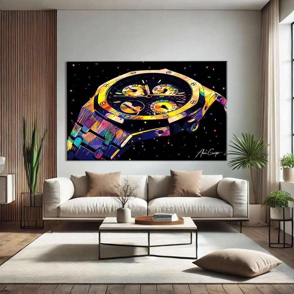 TABLEAU MONTRE MODERNE