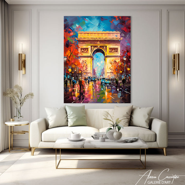 Peinture Arc de Triomphe