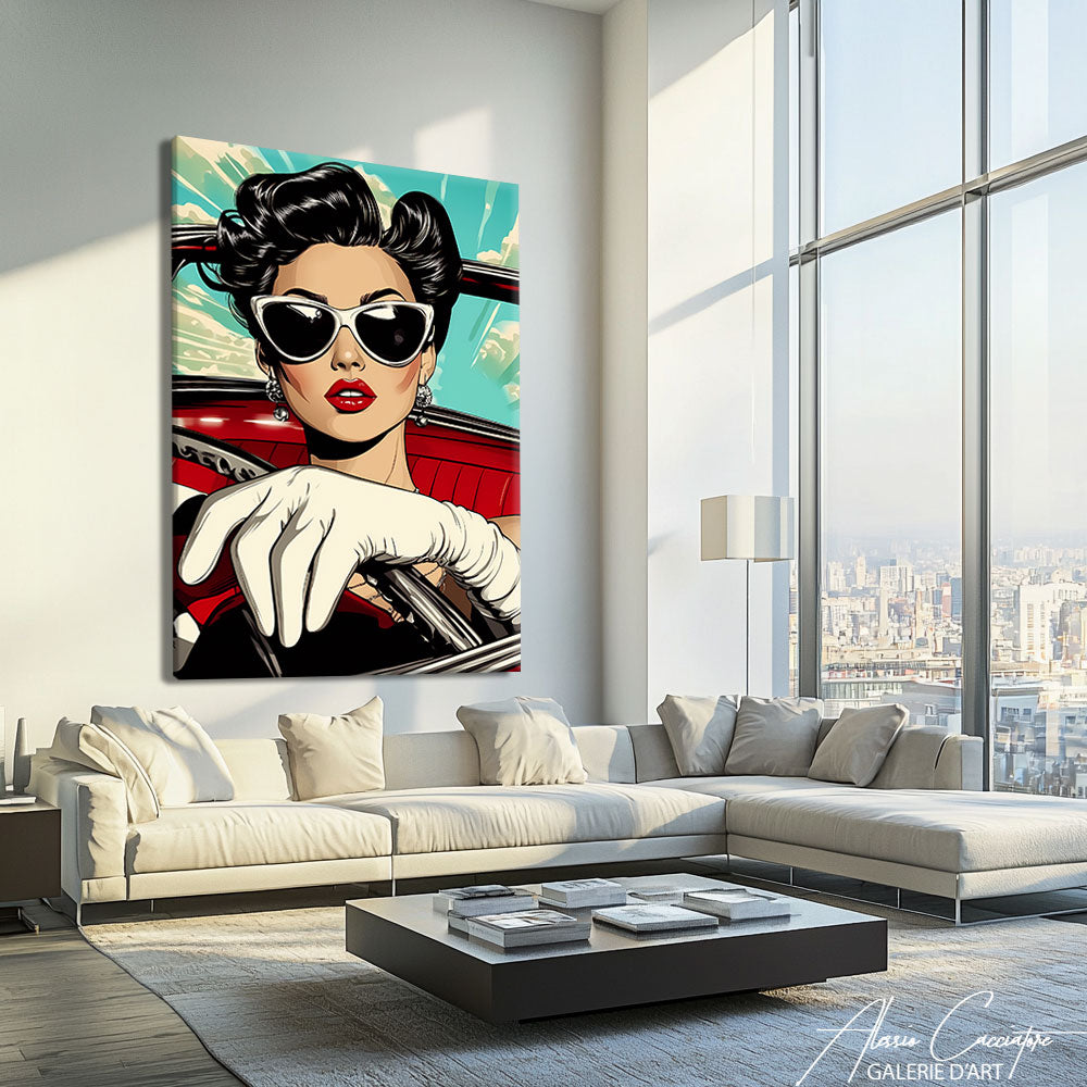 Tableau Pop Art Coloré