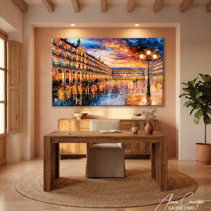 Affiche Peinture Madrid