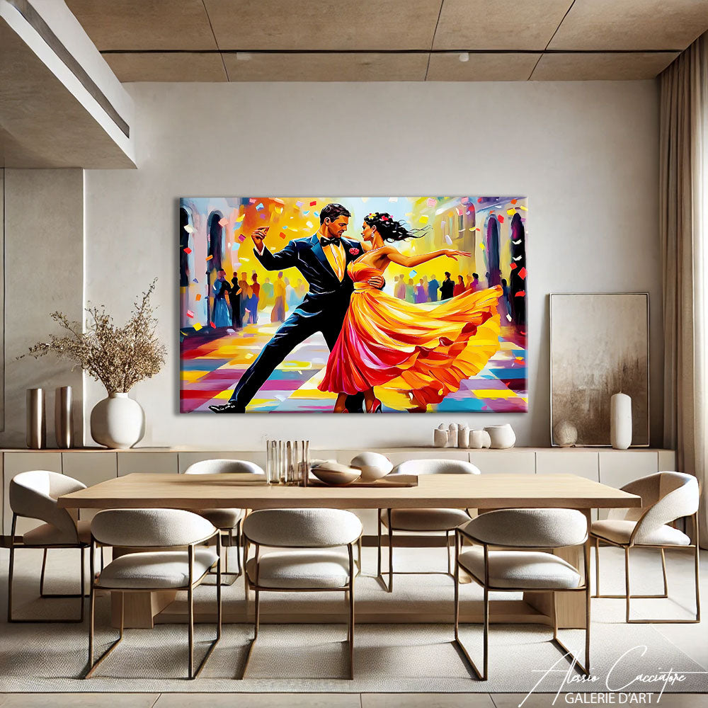 Peinture Couple d’Amoureux
