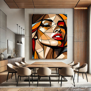 Peinture Cubique Moderne
