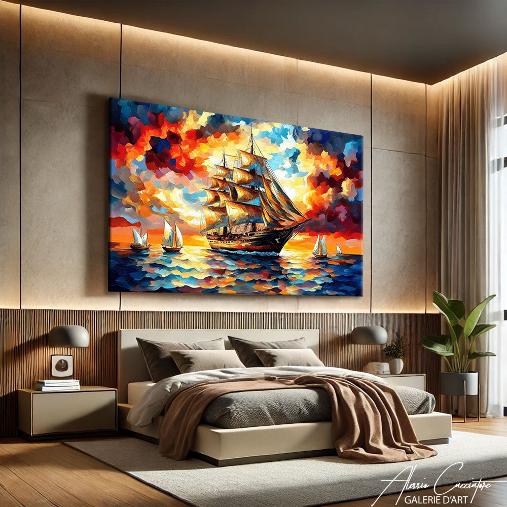 tableau bateau
