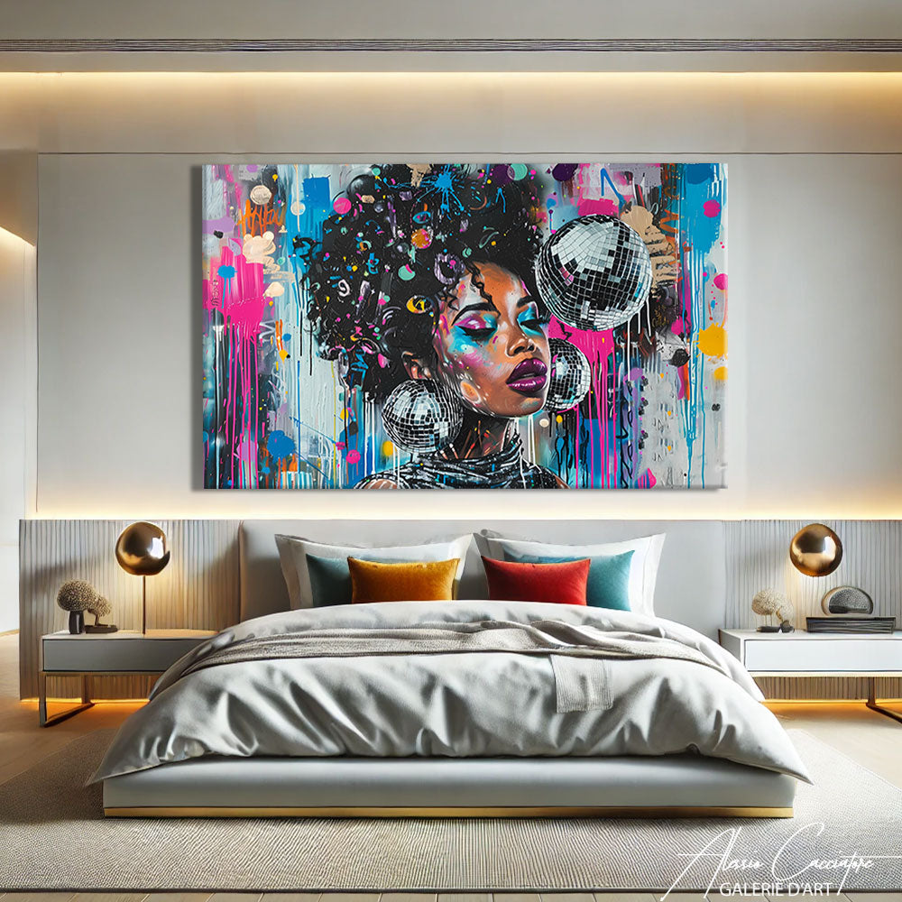 TABLEAU GRAFFITI DECO
