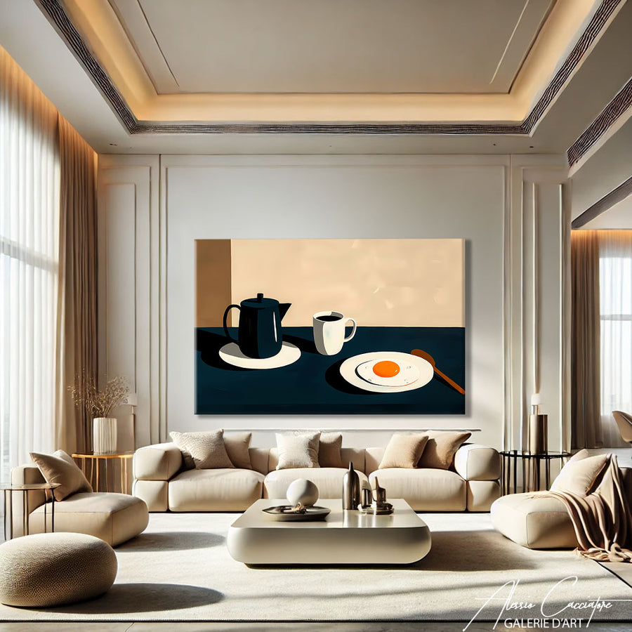 Peinture Acrylique Minimaliste – mise en situation