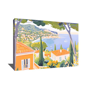 Paysage Méditerranéen Peinture