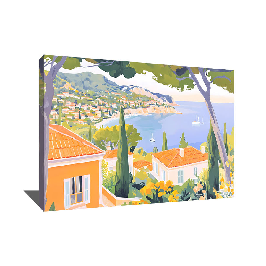 Paysage Méditerranéen Peinture