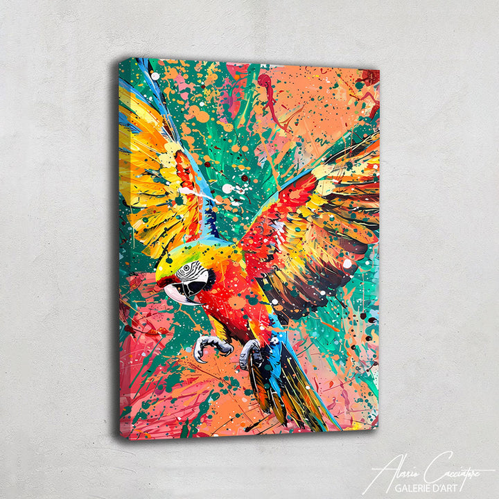 Tableau de Peinture Oiseau