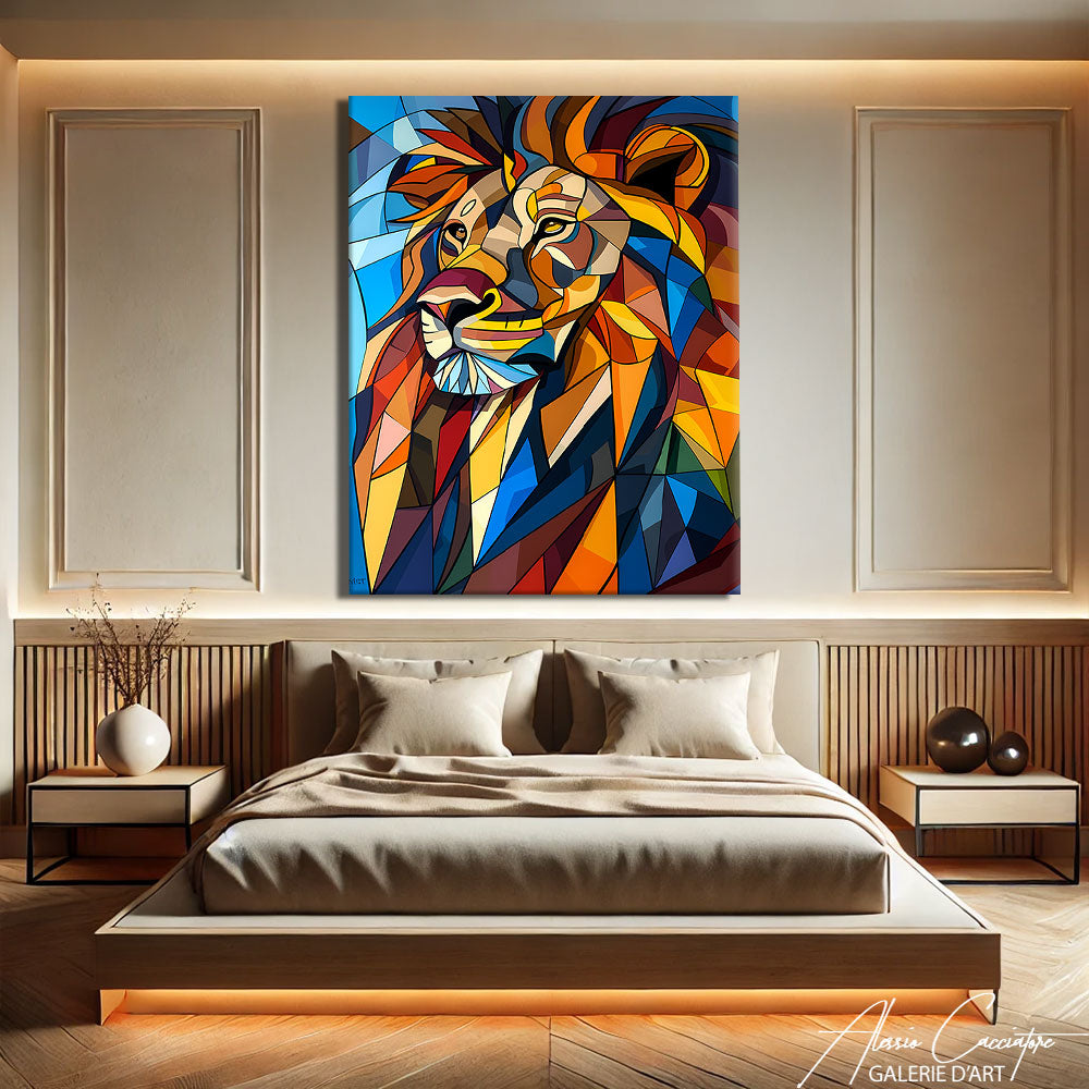 Peinture Cubique Moderne
