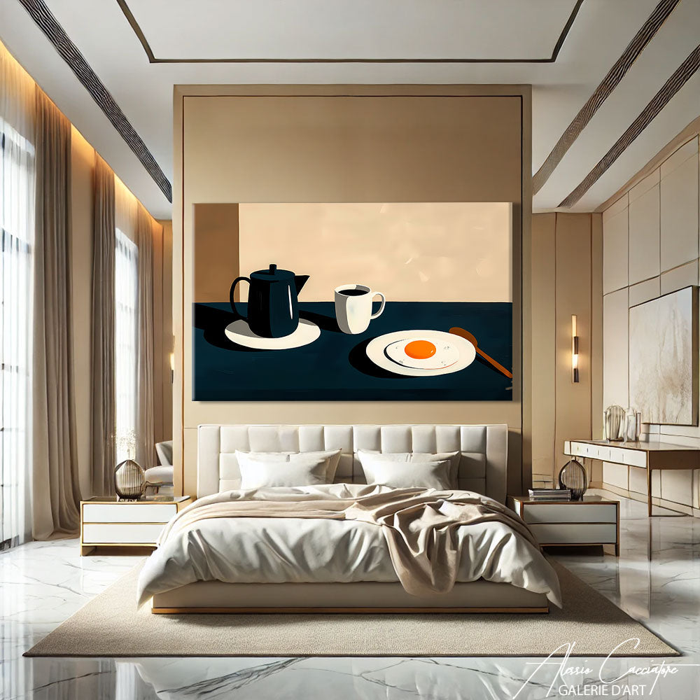 Peinture minimaliste moderne

