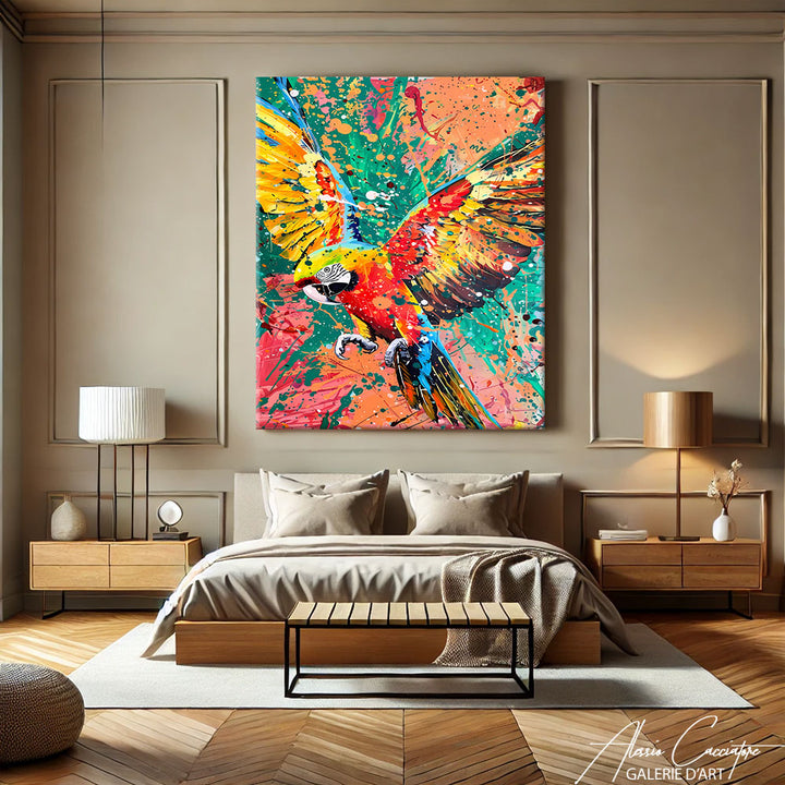 Tableau de Peinture Oiseau