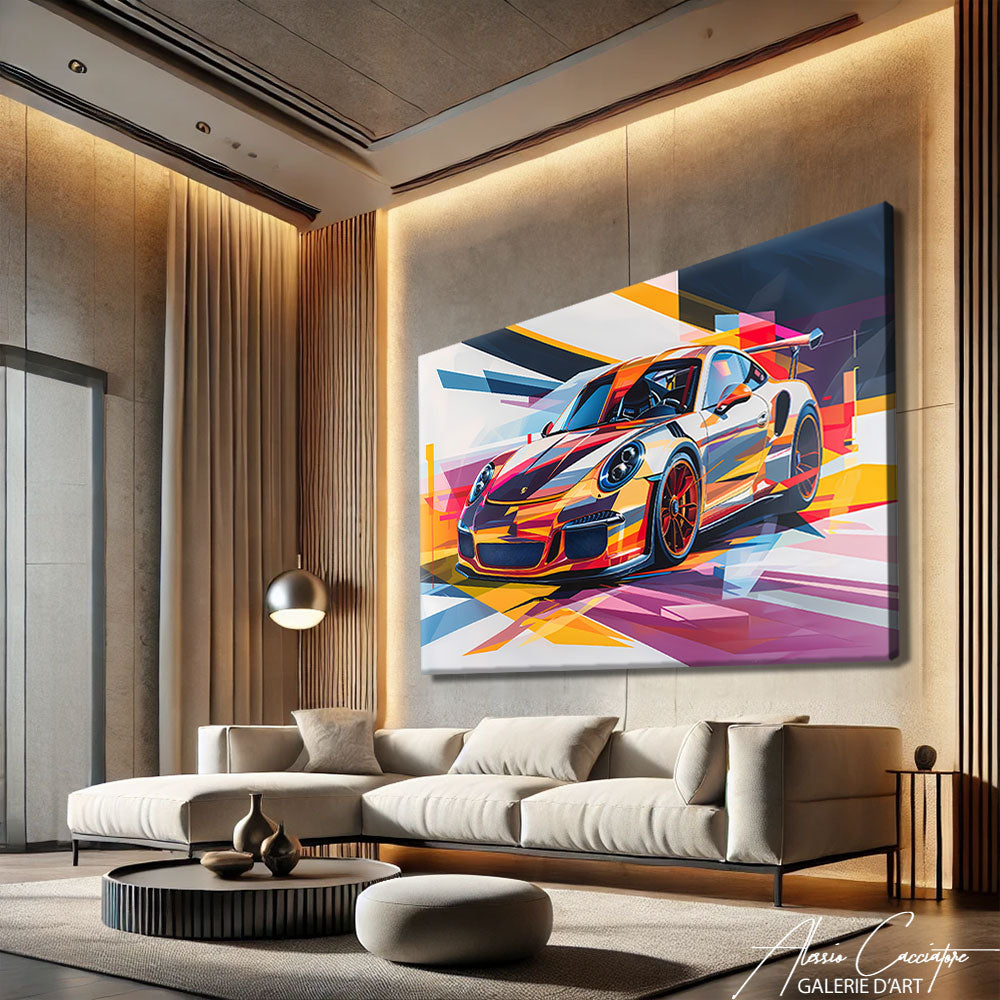 cadre porsche moderne