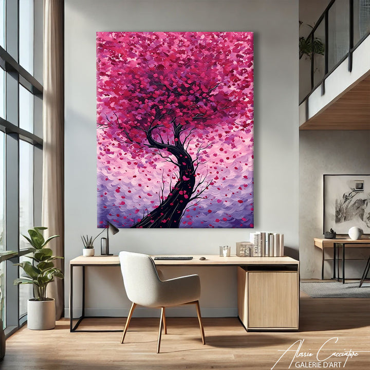 tableau arbre japonais