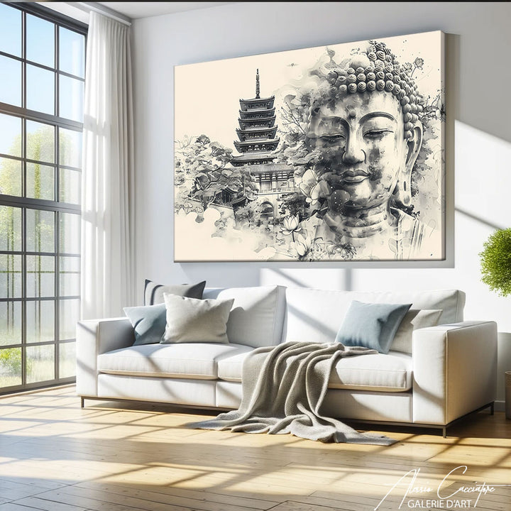 Tableau Peinture Zen
