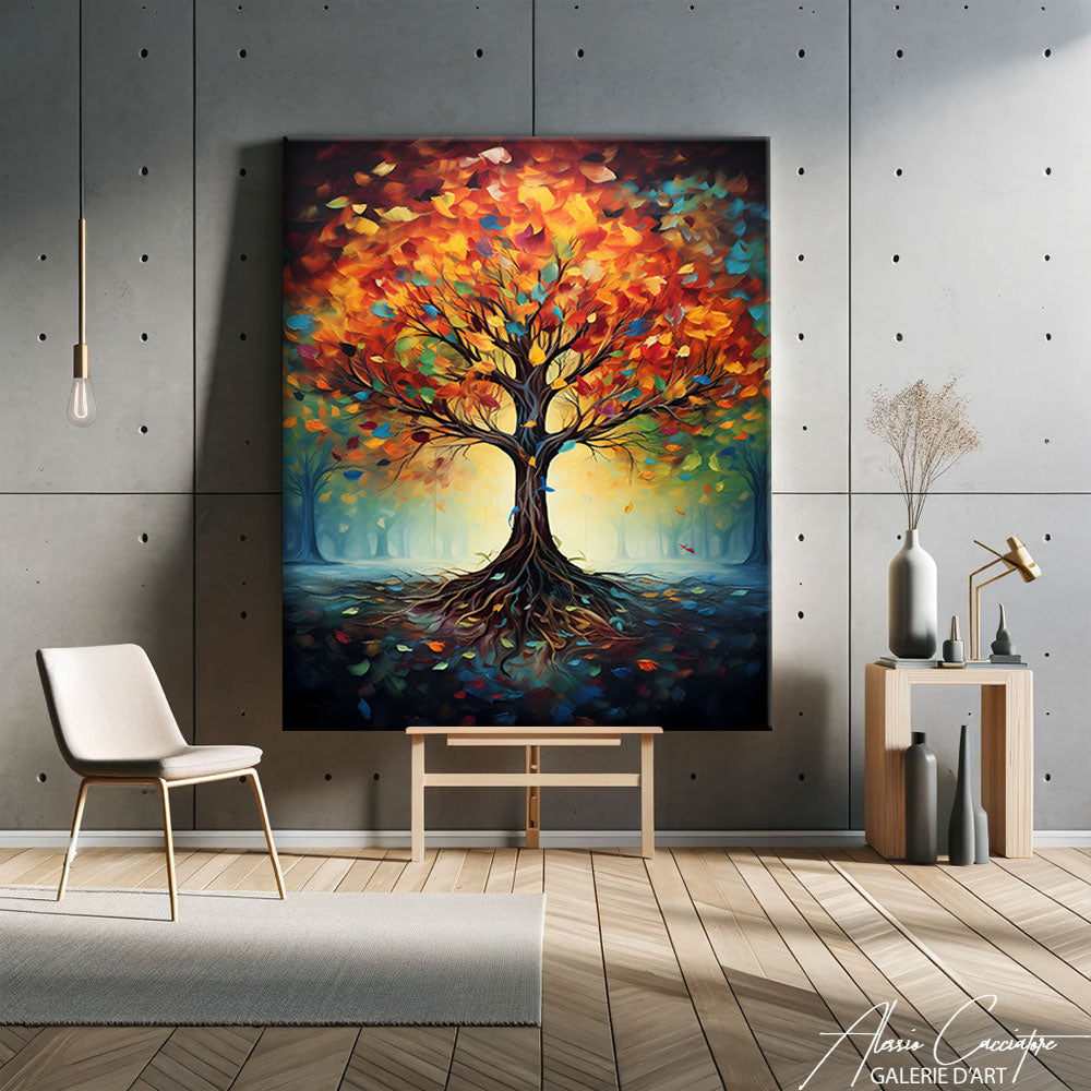 tableau mural arbre de vie