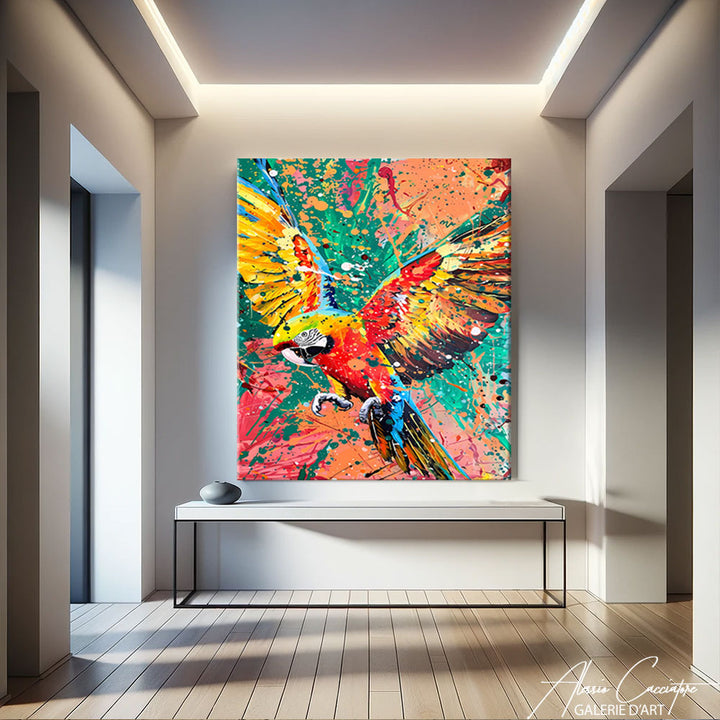 Tableau de Peinture Oiseau