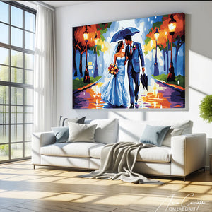 Tableau Couple Femme
