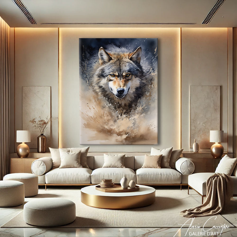 tableau loup