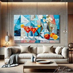 TABLEAU BAR COLORÉ
