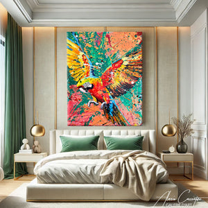 Tableau Peinture Oiseau