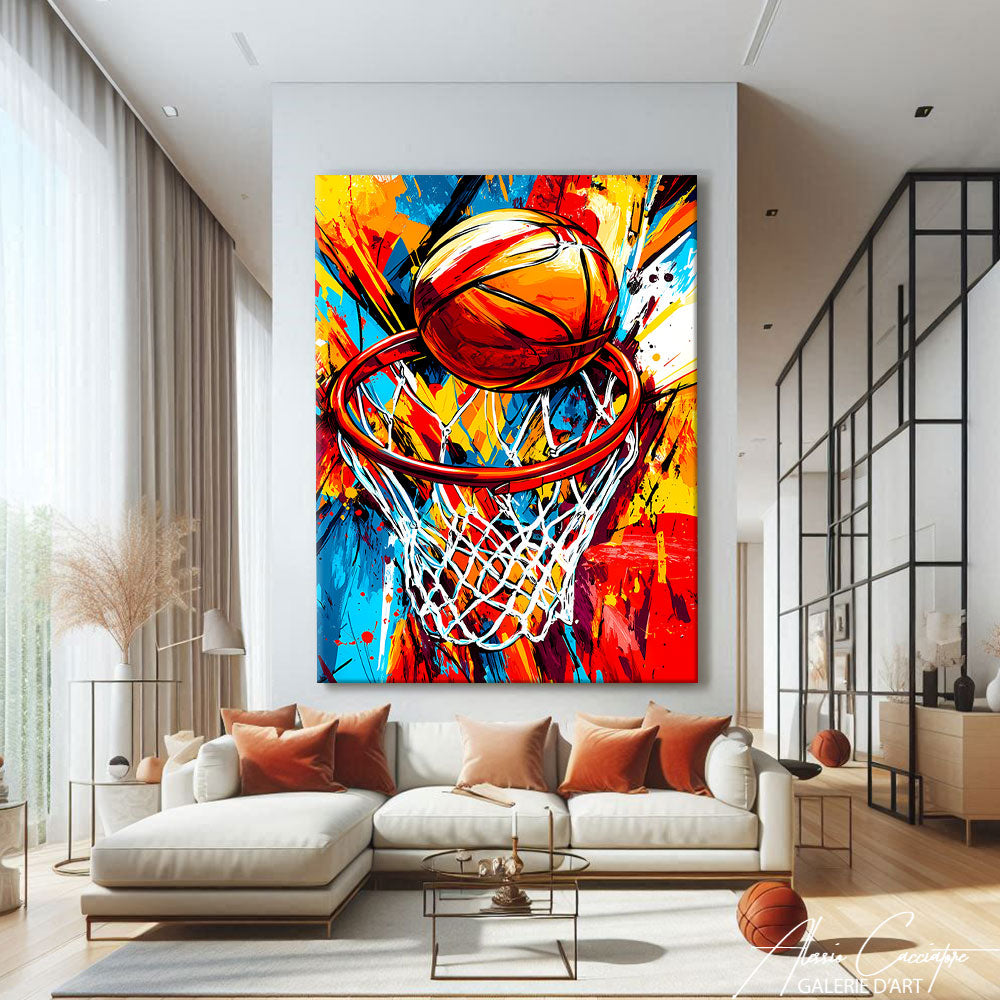 Tableau Basketteur