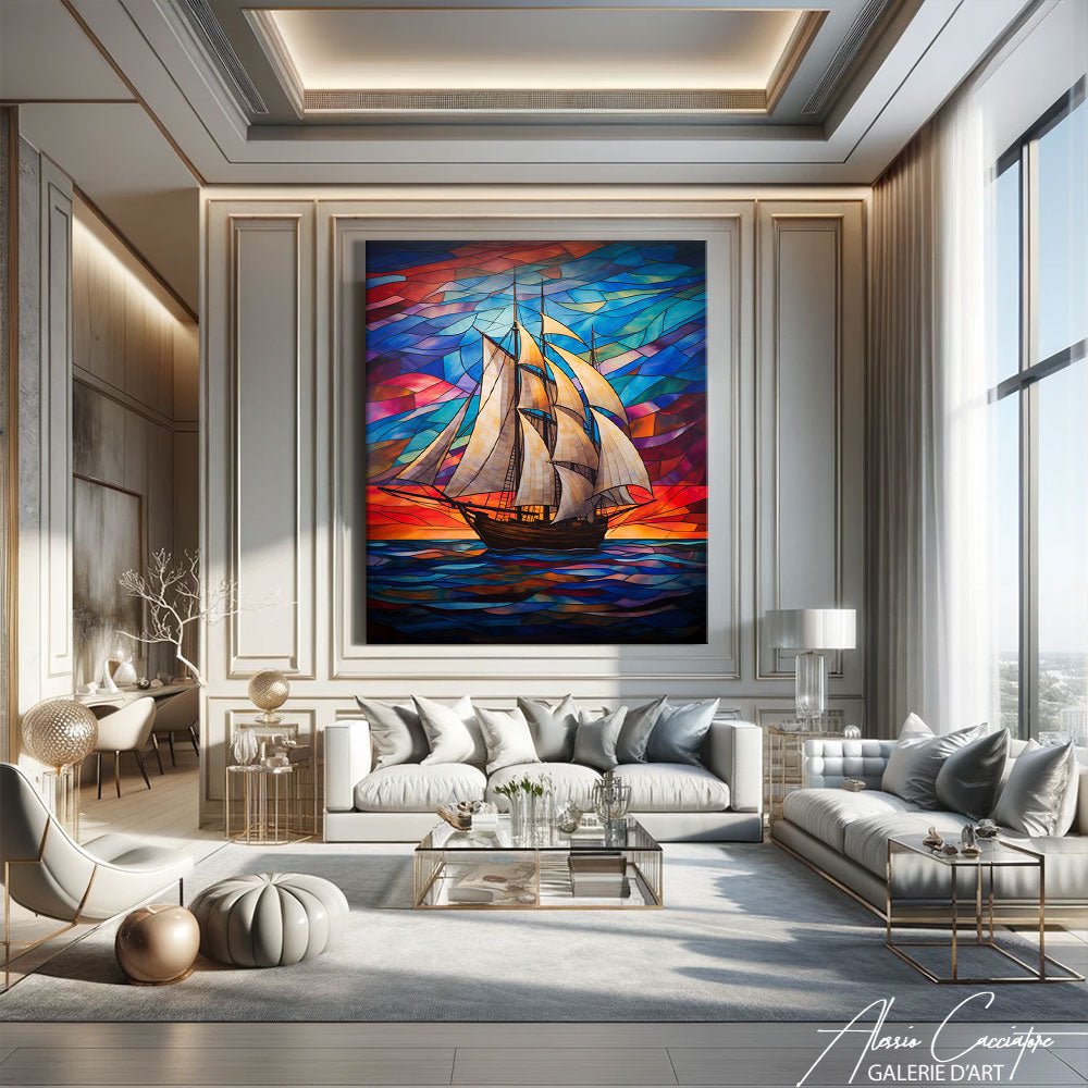 tableau bateau pirate