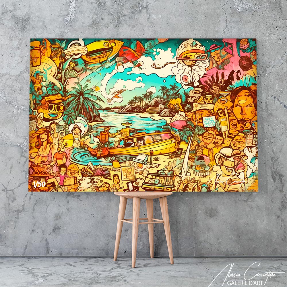 Galerie d'art contemporain graffiti et street art