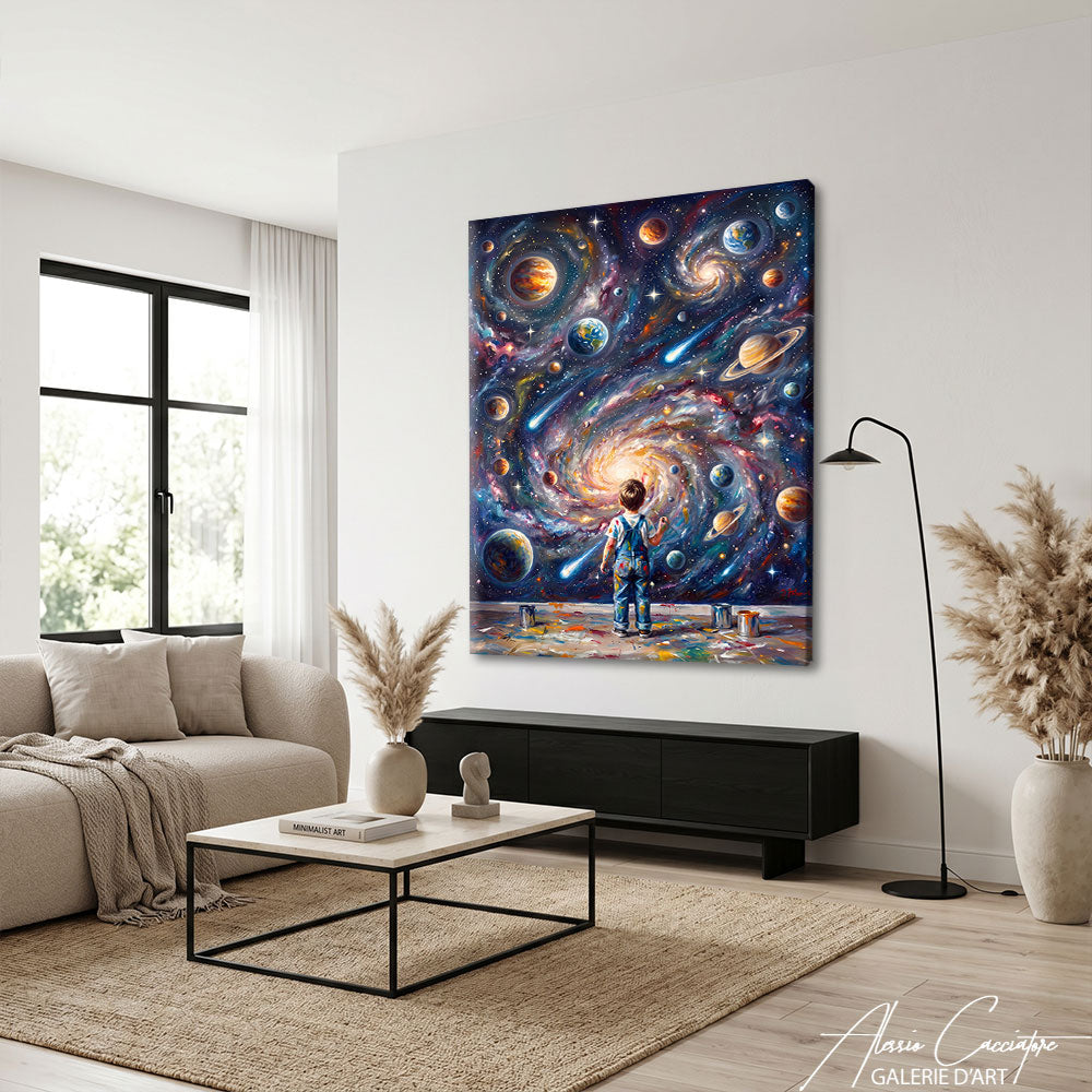 Décoration Murale Galaxie